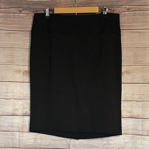 Lane Bryant Classic Black Pencil Skirt